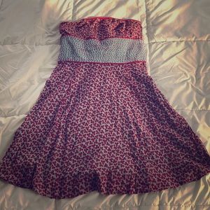 Free People strapless dress